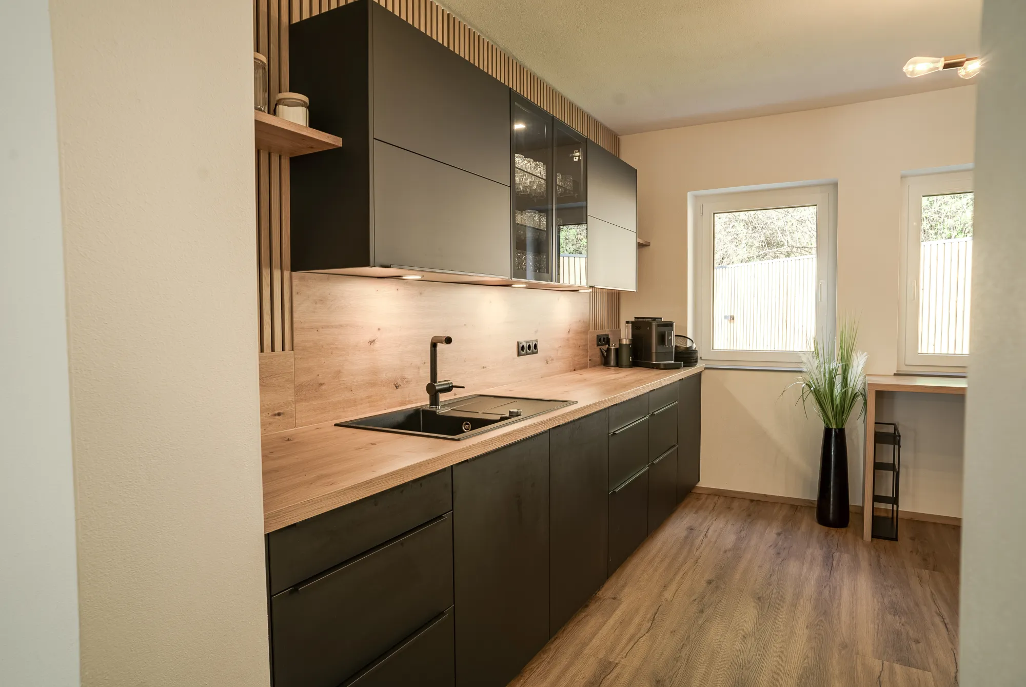 Küche auf Designniveau