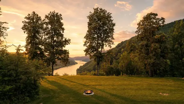 Das Freyenstein in der Abendsonne